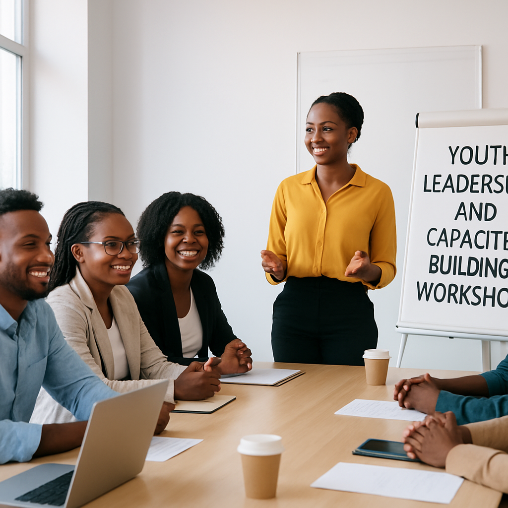Youth leadership and capacity-building engagement.